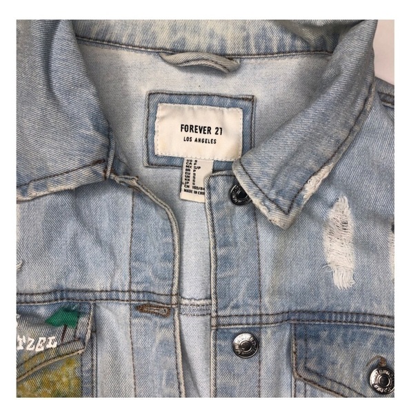 Tyler Childers Custom Painted Jean Jacket Women’s Sz Small - Picture 3 of 9